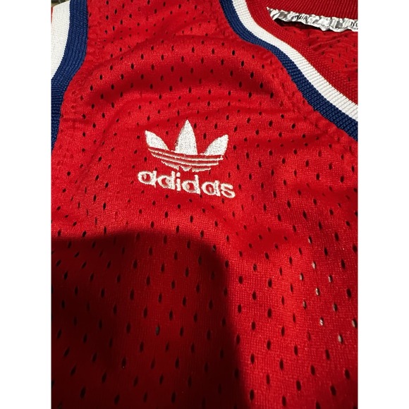 VTG Philadelphia 76ers Moses Malone 1982-83 Mitchell & Ness Jersey Authentic XXL - Picture 3 of 6